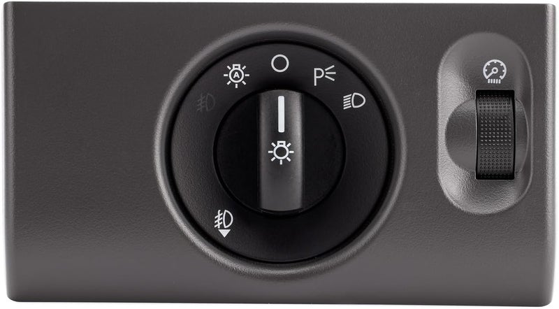 Lin Cin Yin Headlight Switch Fog Light Switch for 2005-2006-2007-2008 Ford F150,2006-2007 Lincol Mark LT,Headlamp Dimmer Control Low Beam Instrument Panel Knob 5L3Z11654CAB,SW7344,1S9939 - Image 3
